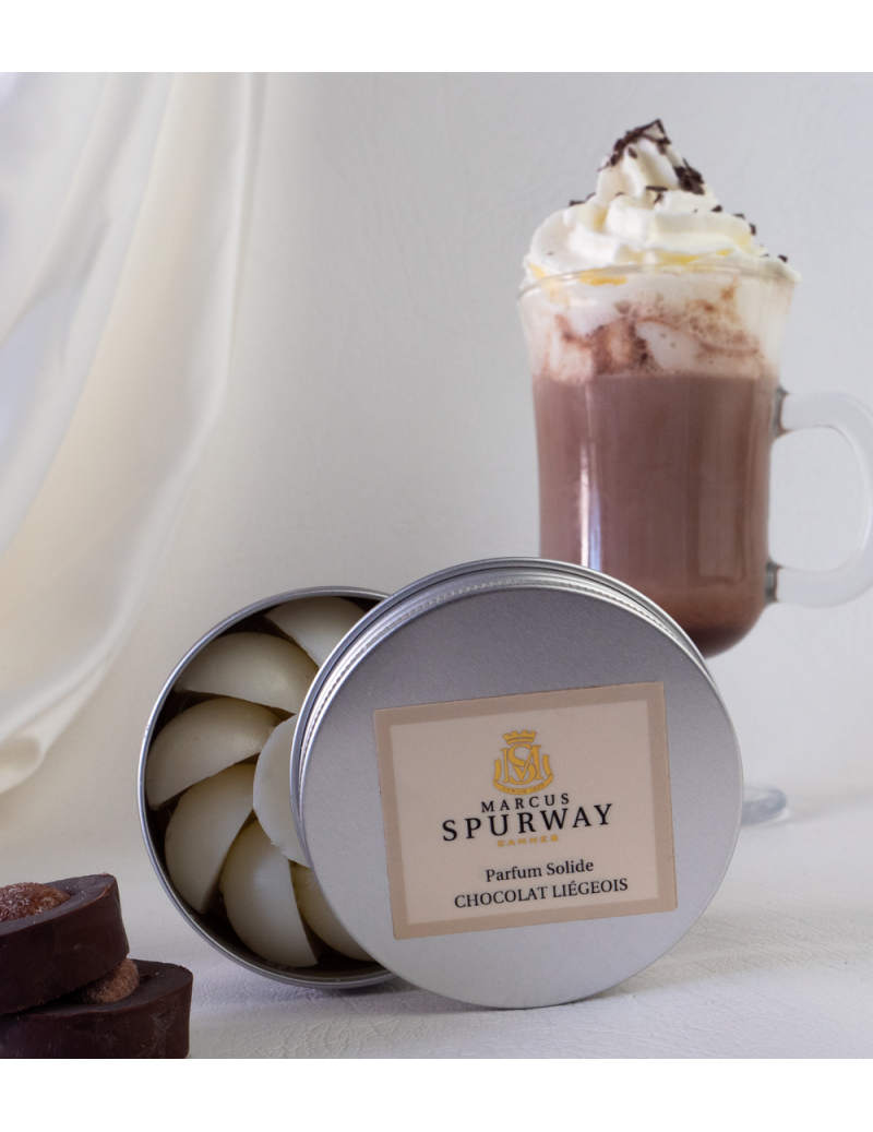 AVRIL : Parfum Solide Chocolat Liégeois